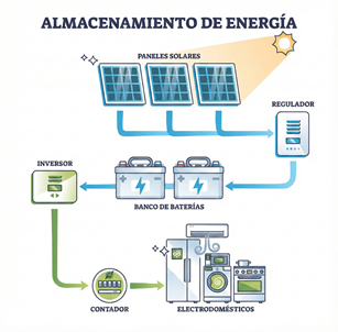baterías solares en Madrid