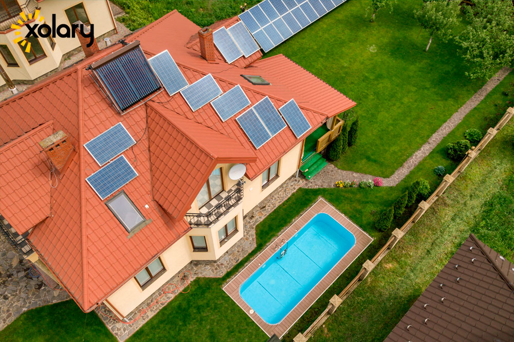 cuantas placas solares necesito para una casa de 200m2