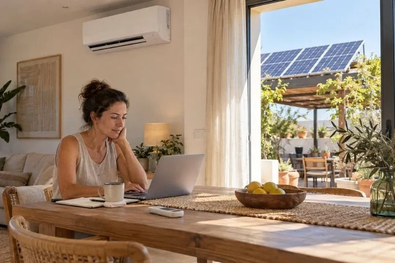 Ventajas de utilizar placas solares para el aire acondicionado