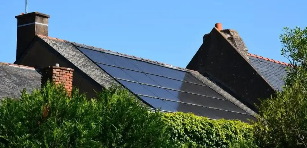 Potencia de los paneles solares